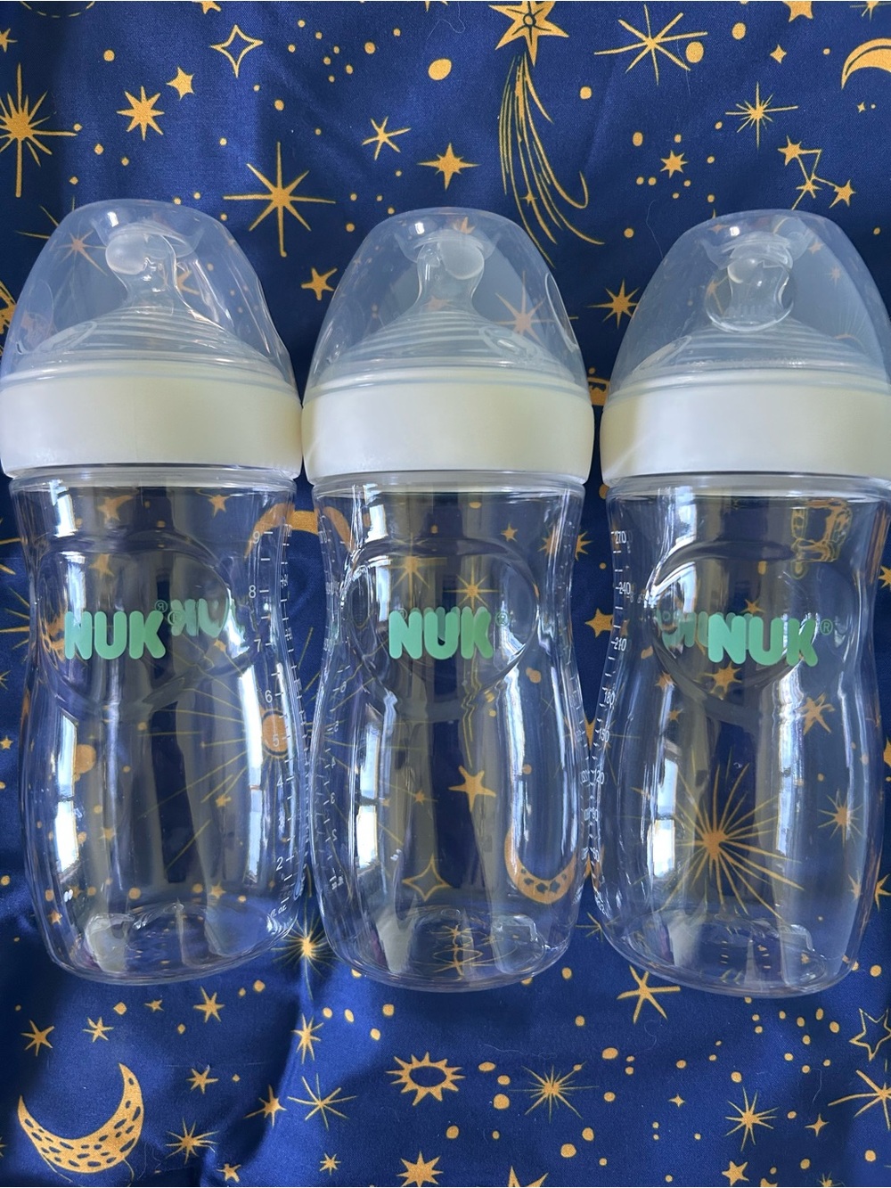 Nuk Baby Bottle Set- 3 Pack size 2
